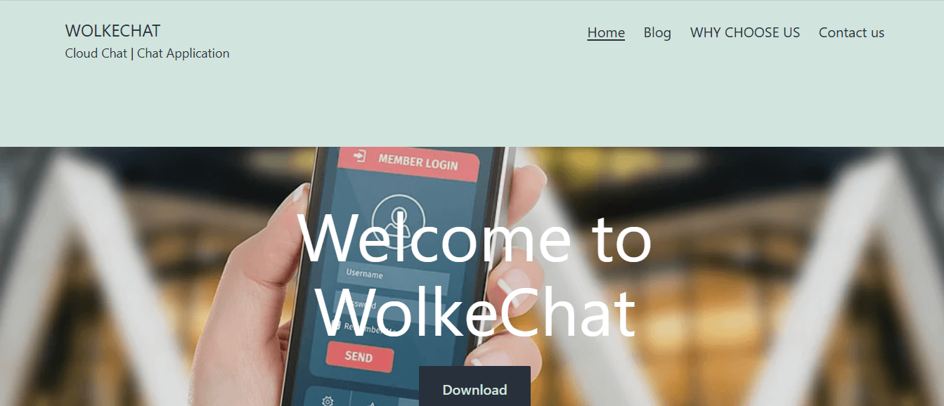 Cloud Chat application